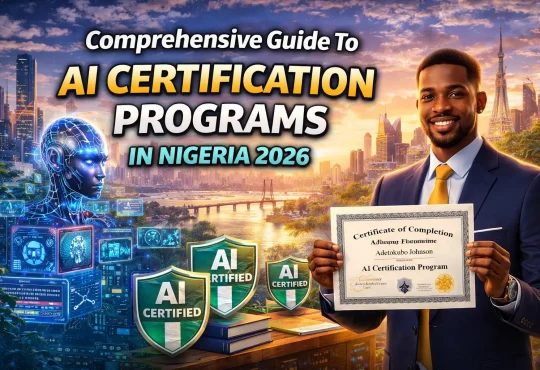 Comprehensive Guide To AI Certification Programs in Nigeria